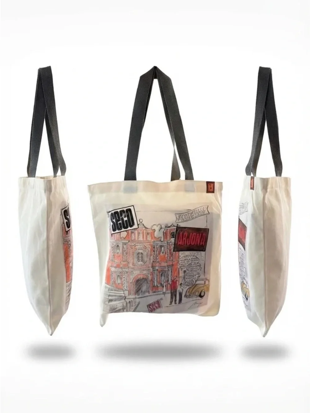 RICARDO ARJONA SECO Historieta Canvas Tote Bag